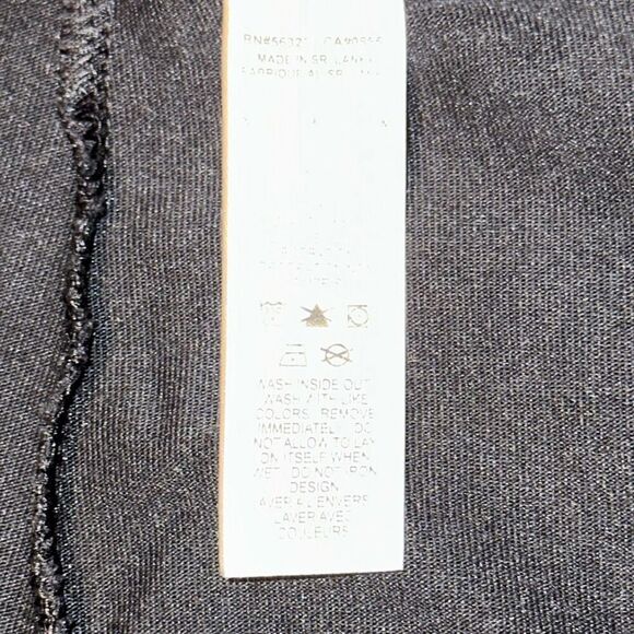 New Nike Blue Black Floral Logo Ringer T-shirt & Pull-on Legging Set Ladies S/M - Picture 10 of 14